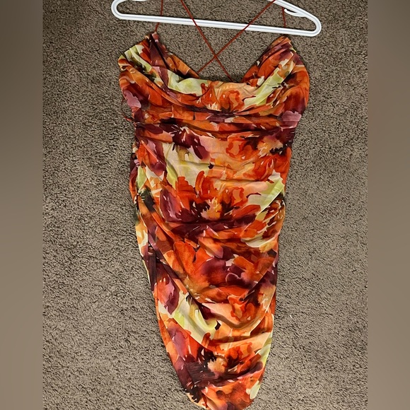 Garage size medium chiffon spaghetti strap dress - Picture 3 of 4